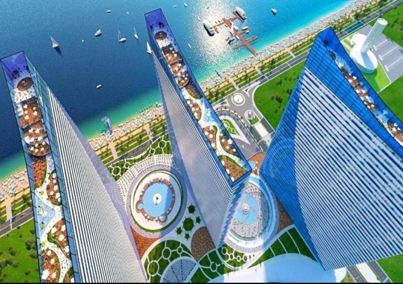 Orbi City Apartment With Sea View Батуми Экстерьер фото